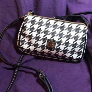 Dooney and Bourke Lexi houndstooth Crossbody